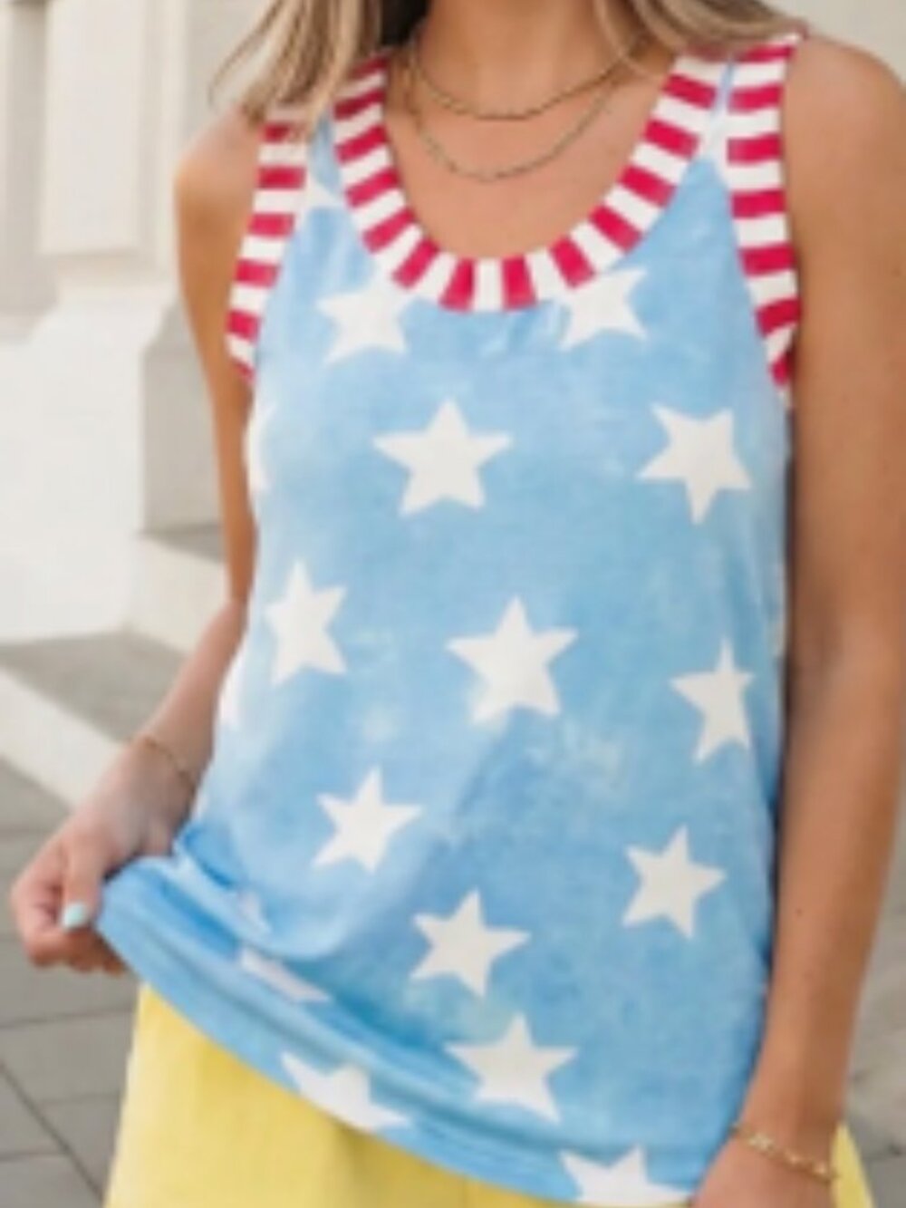Star Patriotic Tank Top